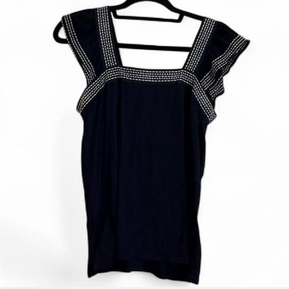 Loft Black & White Top